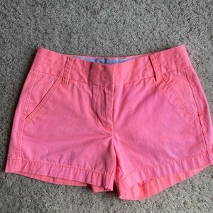 Jcrew 4” chino shorts